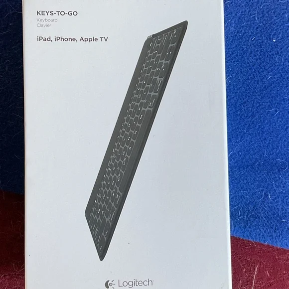 Logitech Black Wireless Keyboard for Apple Devices