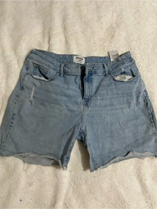 Denizen from Levi's Light Blue Women's Cutoff Denim Shorts