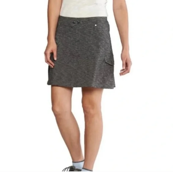 Kuhl Mova Skort Charcoal Gray Medium New