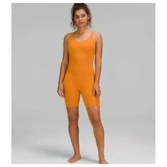 Lululemon Align Bodysuit 8” size 6