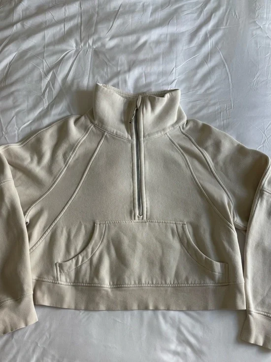 Lululemon scuba funnel neck half zip sweatshirt