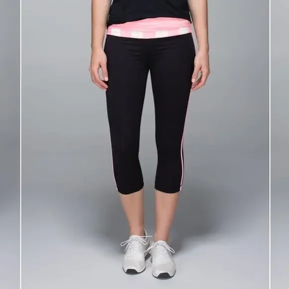 Lululemon Up The Pace Cropped Leggings Size 2