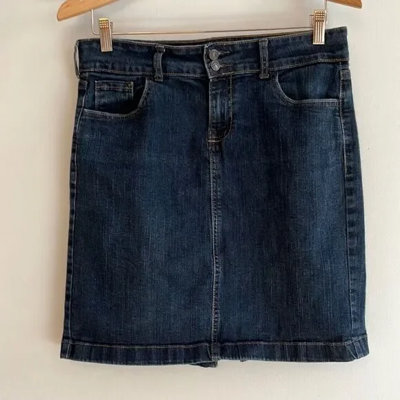 Denim Mini Skirt Size 8