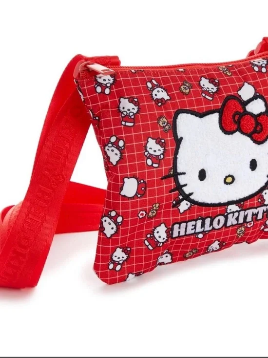 Hello Kitty Red Printed Kids Shoulder Bag