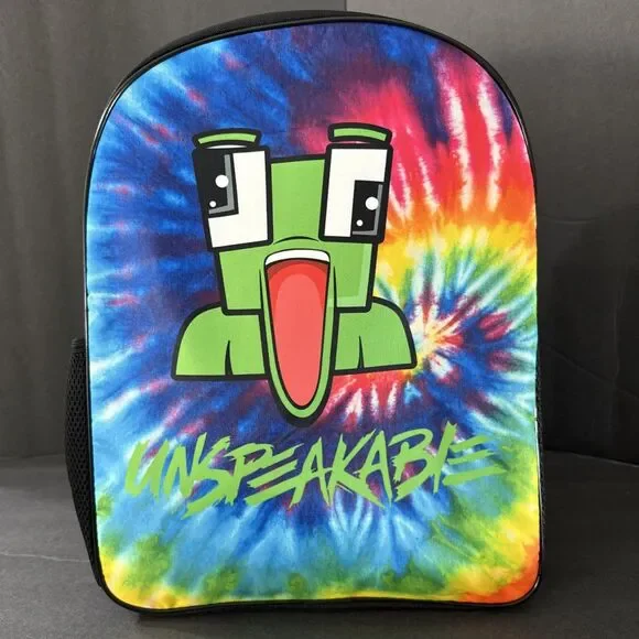 Unspeakable Multicolor School travel Backpack Book Bag Anime character Cartoon
