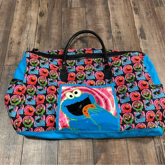 Sesame Street Multicolor Duffel‎ Bag