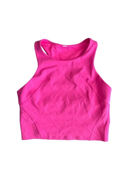 Lululemon Invigorate Training Tank Top Sonic Pink SZ 6
