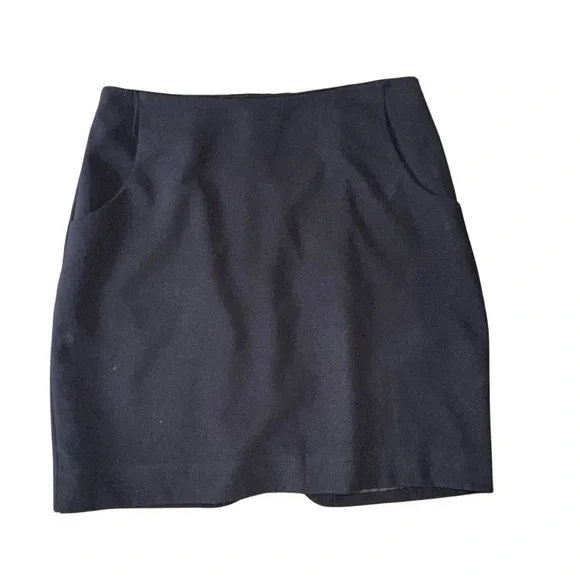 H&M Short Black Polyester Skirt - Size 12