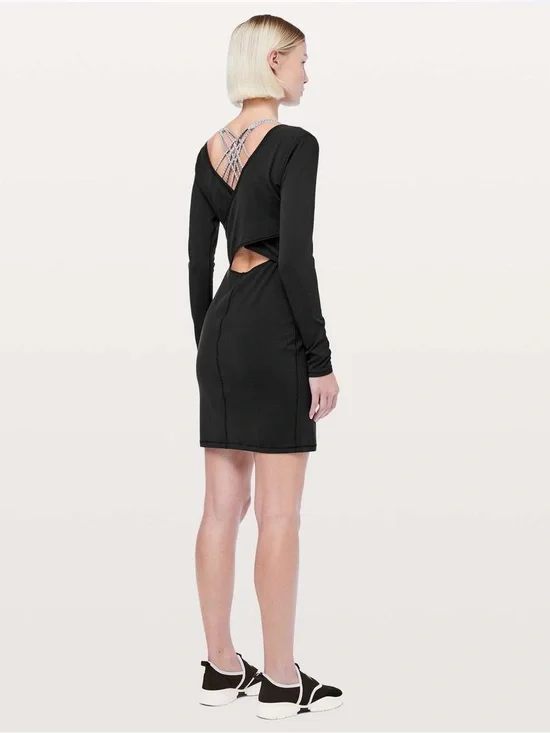 Lululemon black Contour Dress *Nulu size 6