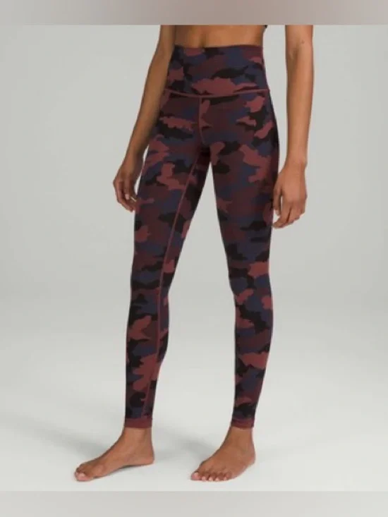 High-Waist Camo Leggings
