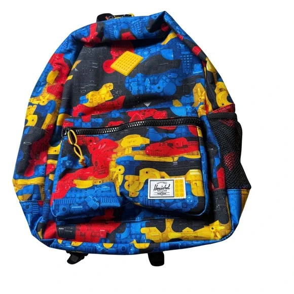 LEGO x Herschel Heritage Youth Backpack 26L NWT Brick Print School Travel Bag