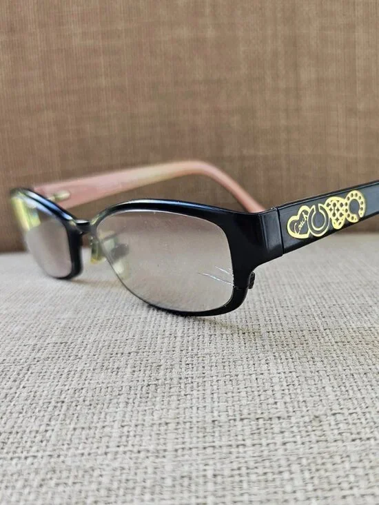Coach Women Glasses Frame HC5007 Willow 9044 Satin Black Eyewear Eyeglasses