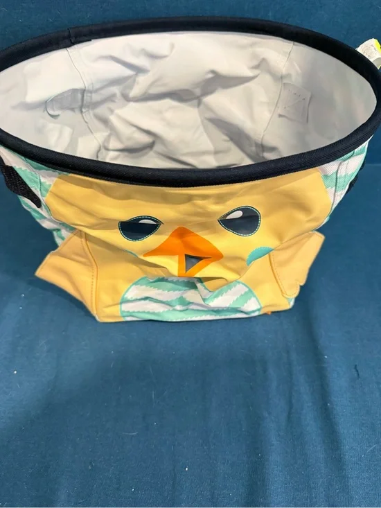 Kids Yellow Chick Snack & Activity Basket - Great for Easter