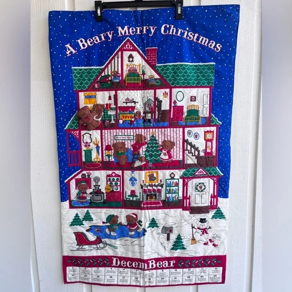 A Beary Merry Christmas Advent Calendar *VINTAGE*