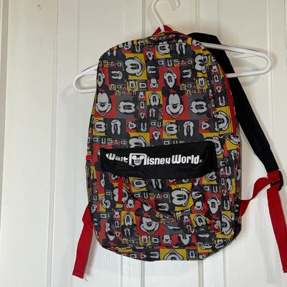 NWT disney parks authentic‎ Disney World Mickey Mouse Backpack, color block