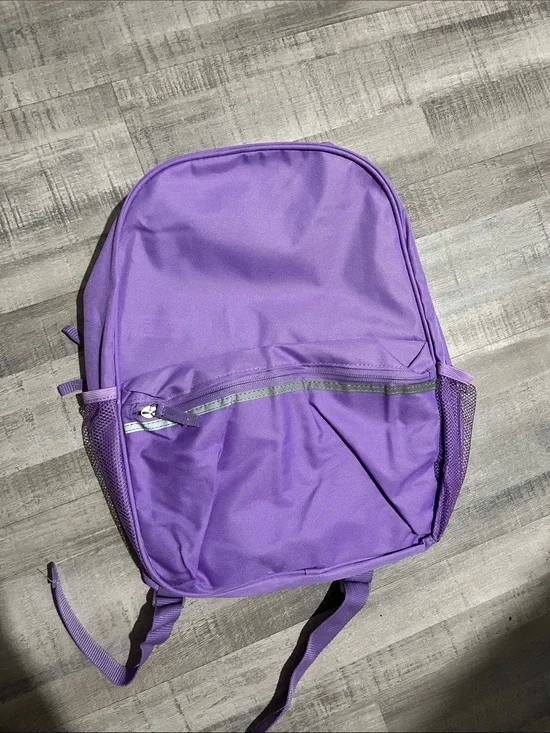 Kids Purple School Backpack - Lightweight Kids Accessories Bag
