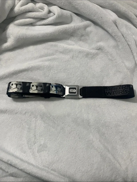 Buckle Down Bot’s Star Wars Storm Trooper Seatbelt style belt
