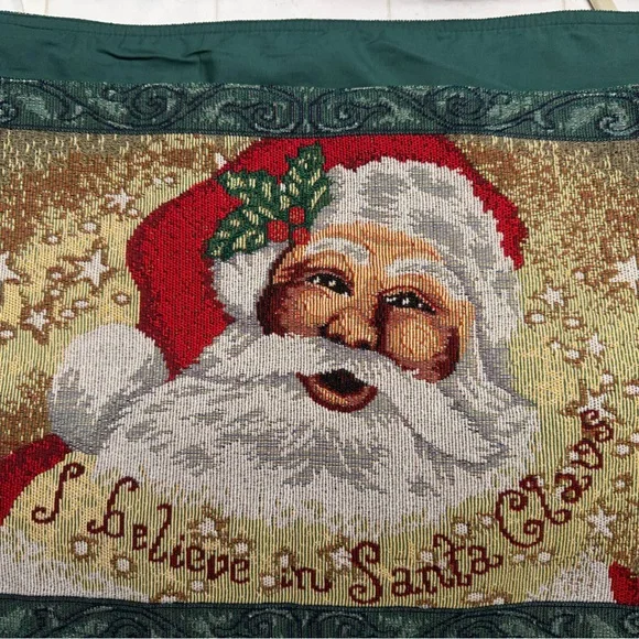 Festive Santa Claus Tapestry Placemats (set of four)
