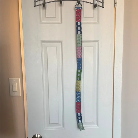 Vineyard Vines Pink, Blue & Yellow belt