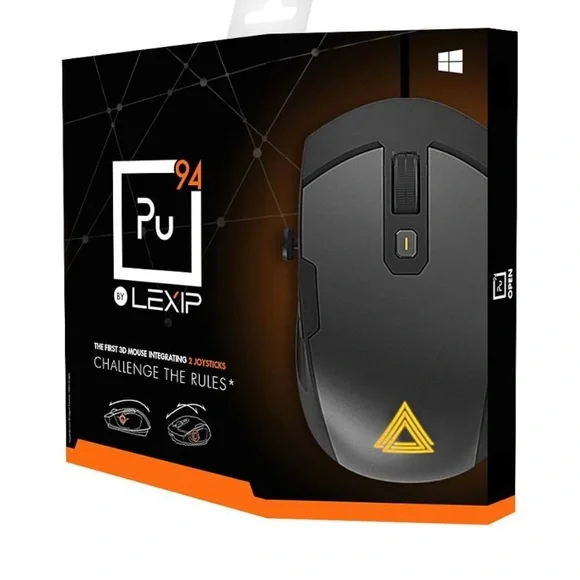 Lexip Pu94 Gaming Mouse - 3D Wired and RGB Gamer Mouse-Special D3 Environments