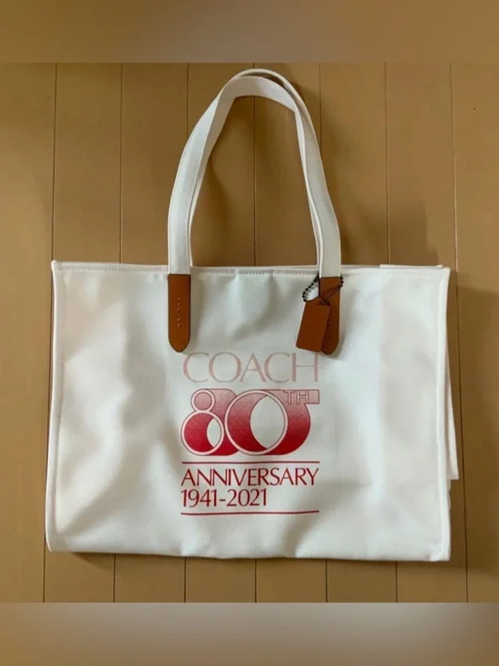 Coach 80th Anniversary Tote 42 NWOT