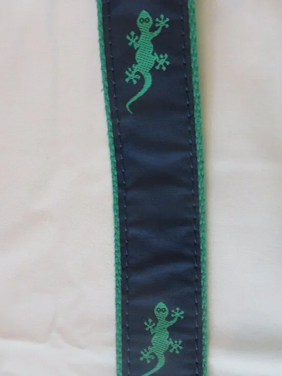 Size 26 (26 in) | J.Bailey Boys Belt | Navy/Green Lizard