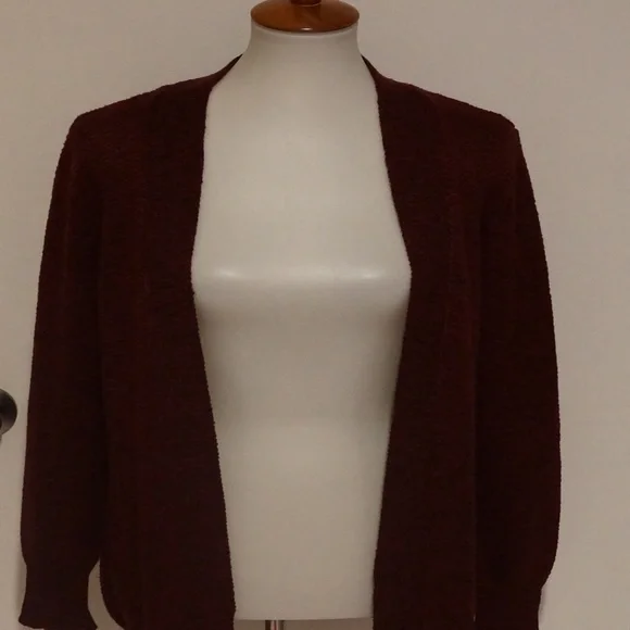 Forever 21 Open Front Knit Stitch Cardigan -‎ Size L.