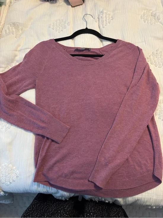 LOFT Mauve Crewneck Sweater