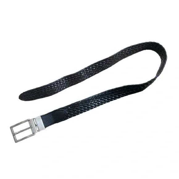 Kids  Black Woven Belt S