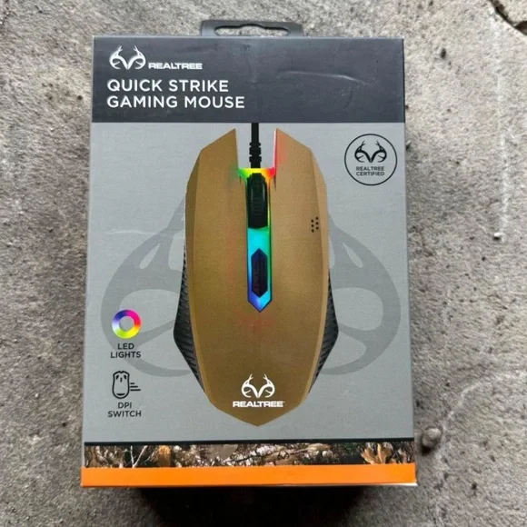 Real Tree gaming mouse