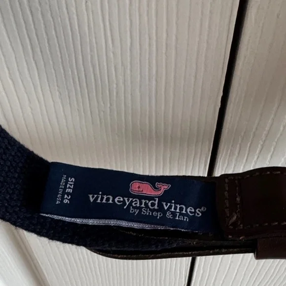 Vineyard Vines Dark Blue Belt