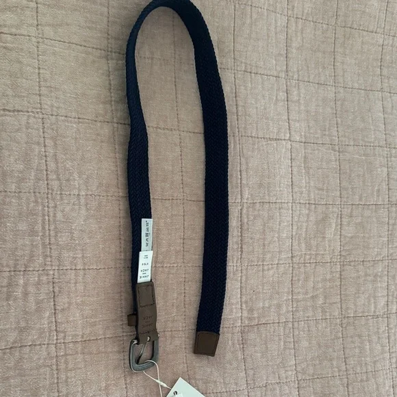 Navy Blue Woven Boy’s Belt