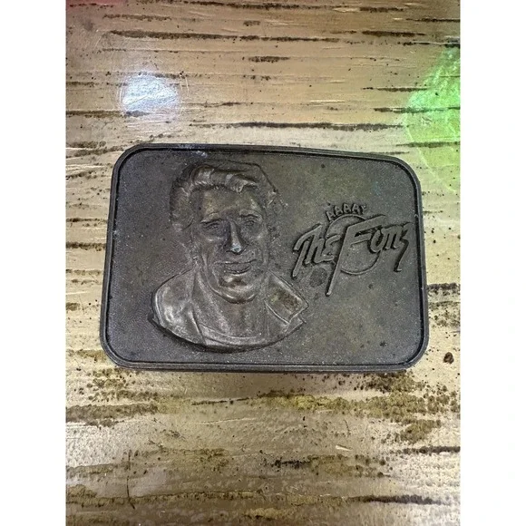1976 Official Happy Days The Fonz Belt Buckle