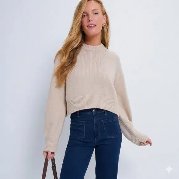 TUCKERNUCK Tan Aiden Sweater Size L NWT Retail $198 Tuckernuck