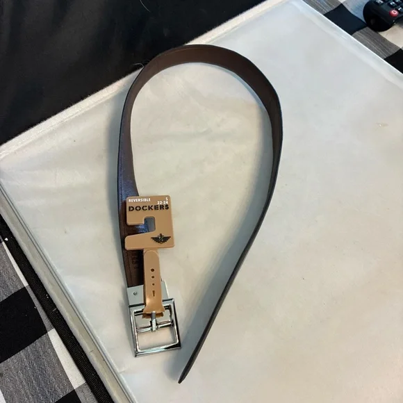 Dockers Dual-Tone Leather Belt