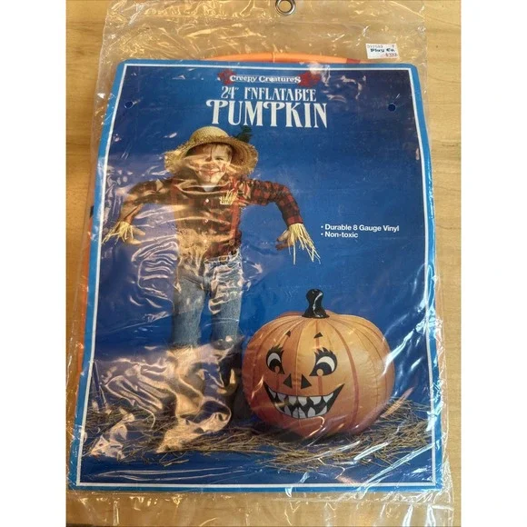 VINTAGE Spearhead Creepy Creatures HALLOWEEN 1988 Inflatable‎ 24