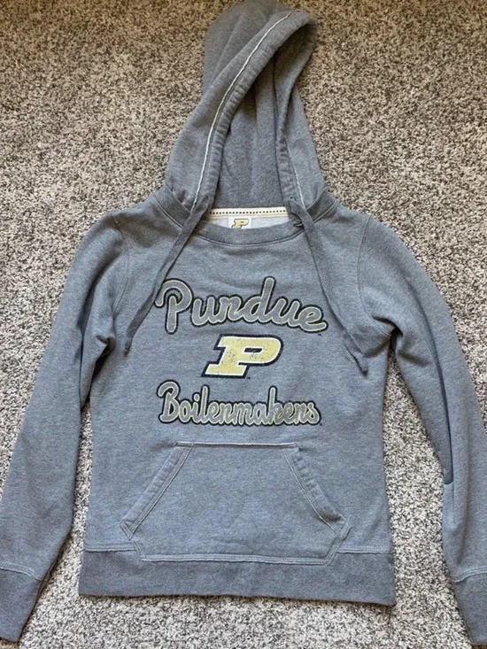 Women's Gray Hoodie Sweatshirt