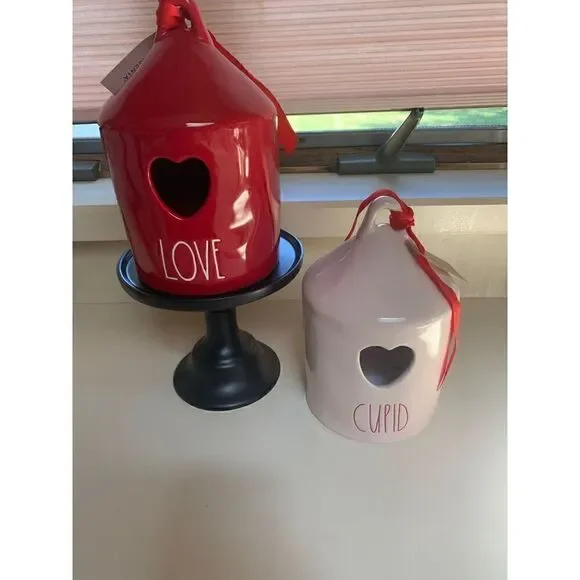 Rae Dunn BirdHouses Love And Cupid