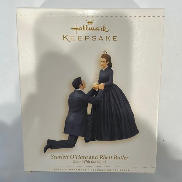Gone With The Wind Hallmark Ornament Scarlett O'Hara Rhett Butler Proposes New