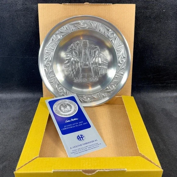 A. Holthe Norway Pewter 