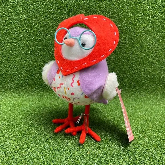 Target Featherly Friends Spritz Valentine's Day Heart Radley Bird Figurine NWT
