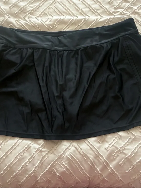 Beach House Black Swim Skirt Sz 10