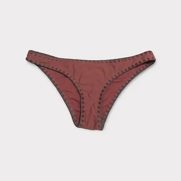 Cupshe Mauve Low Rise Bikini Bottom