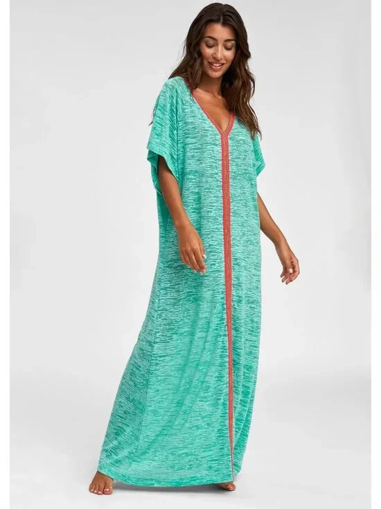 NWOT - Pitusa Inca Abaya Maxi Swim Dress - Standard