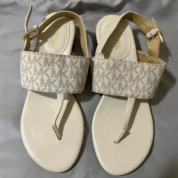 Michael Kors Women's Cream Sandals