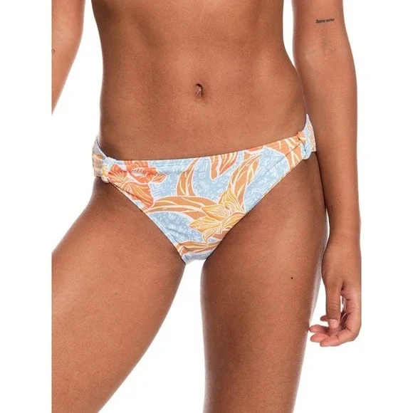 ROXY‎ Women's Island in the Sun Hipster Tropical Bikini Bottoms Sz XL  NWT