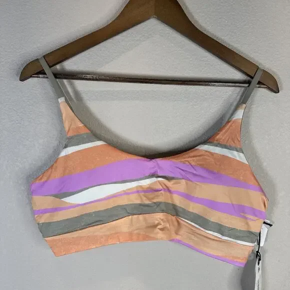 Prana Swim Top XL Fair Trade Reversible Willow Bralette Athletic‎ Padded