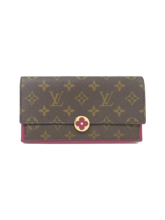 Louis Vuitton Monogram Portefeuille Flor Wallet