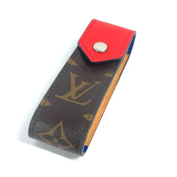 LOUIS VUITTON Brown Monogram Canvas Pouch