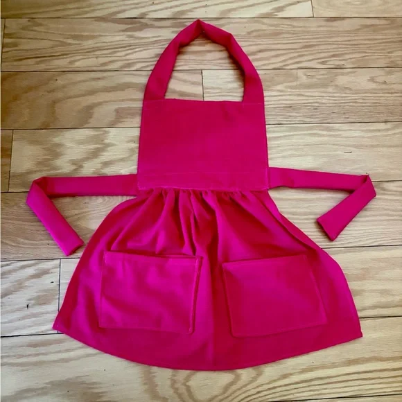 Kids Hot Pink Apron